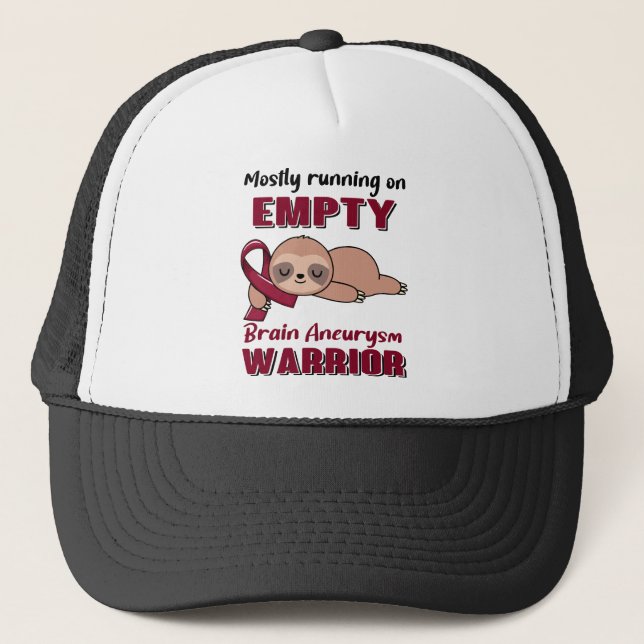 Funny Brain Aneurysm Awareness Gifts Keps (Framsida)