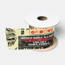 Funny Breaking News Satin Ribbon