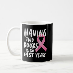 Funny Breast Cancer Design Mastectomy Recovery Rag Kaffemugg