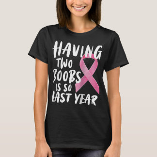 Funny Breast Cancer Design Mastectomy Recovery Rag T Shirt