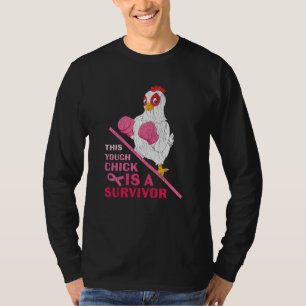 Funny Breast Cancer Warrior Survivor Girl Women T Shirt