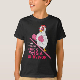 Funny Breast Cancer Warrior Survivor Girl Women T Shirt