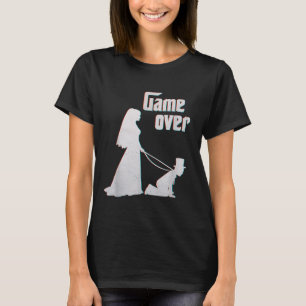 Funny Bride Groom Bröllop Bachelor Bachelorette Ga T Shirt