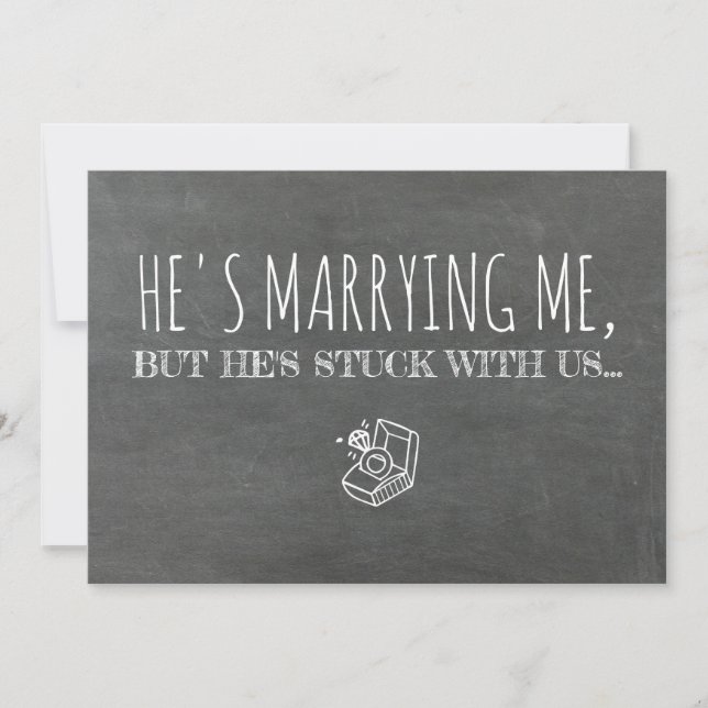 Funny Bridesmaid/Maid of honor Frieri Inbjudningar (Framsida)