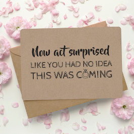 Funny Bridesmaid/Maid of honor Frieri Inbjudningar