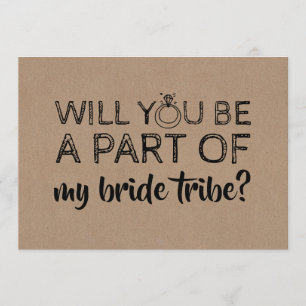 Funny Bridesmaid/Maid of honor Frieri Inbjudningar