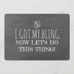 Funny Bridesmaid/Maid of honor Frieri Inbjudningar