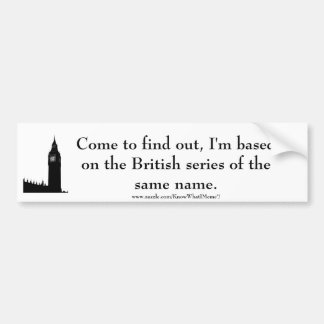 Funny British Bildekal