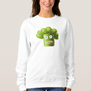 Funny Broccoli Crazy Plant Vegan Vegetarian T Shirt
