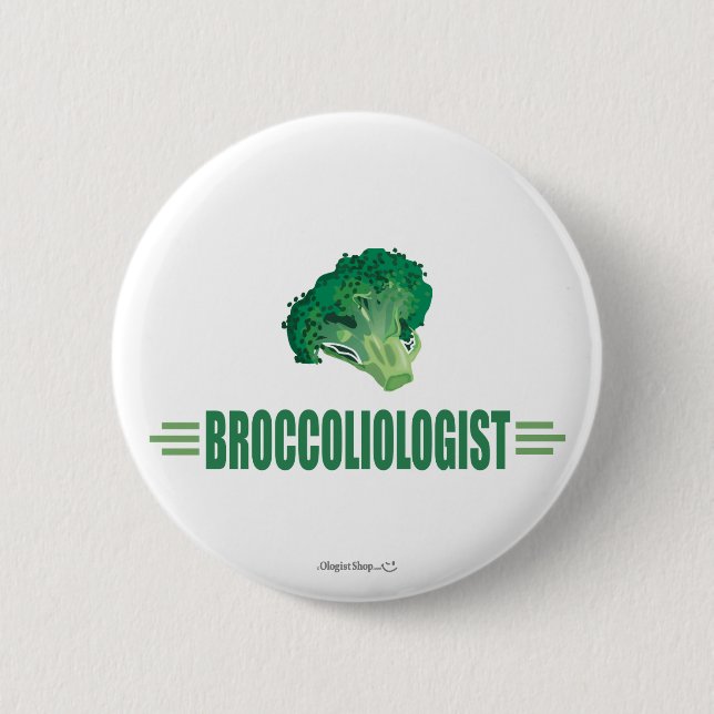 Funny Broccoli Knapp (Framsida)