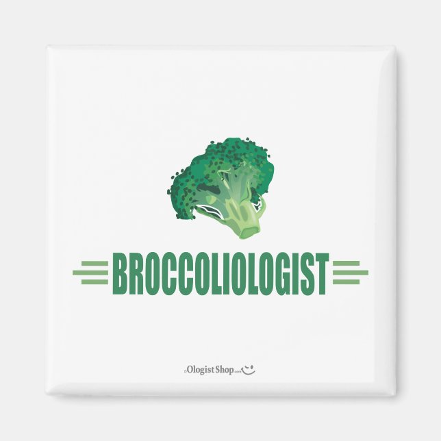 Funny Broccoli Magnet (Framsidan)