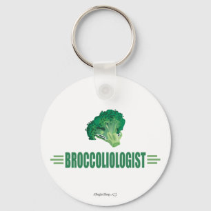 Funny Broccoli Nyckelring
