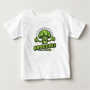 Funny Broccoli Pojke T Shirt