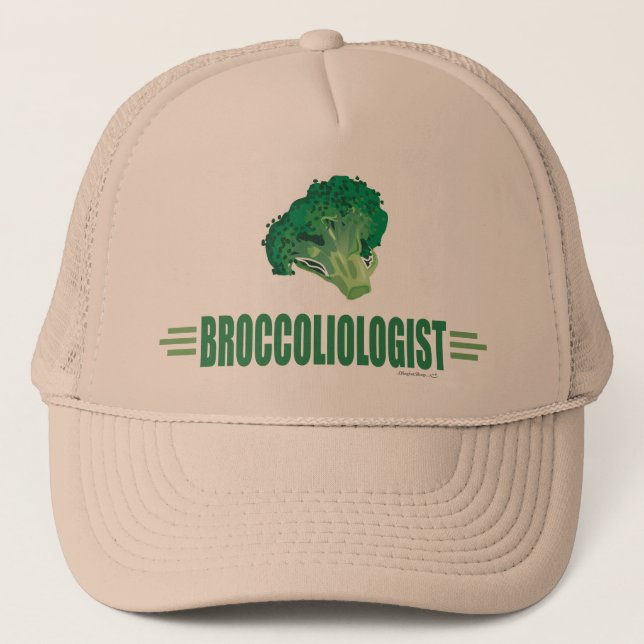 Funny Broccoli Truckerkeps (Framsida)