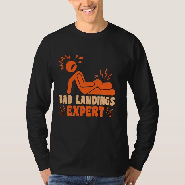Funny Broken Leg Expert T Shirt (Framsida)