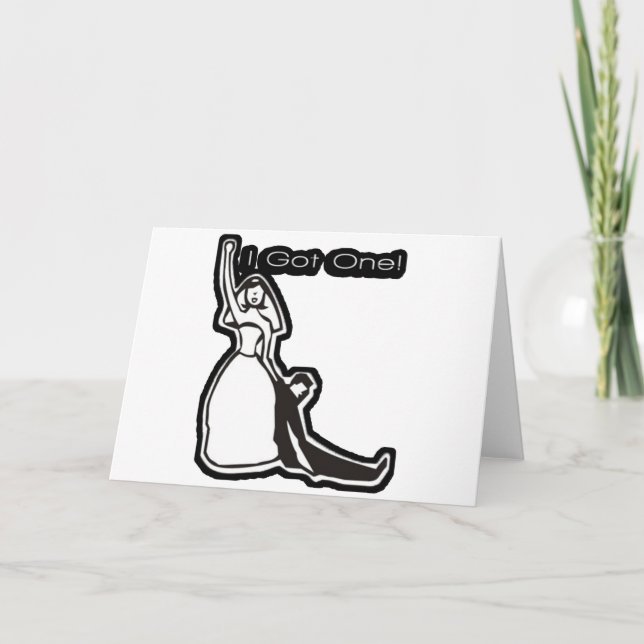 Funny bröllop i har ett kort (Framsida)