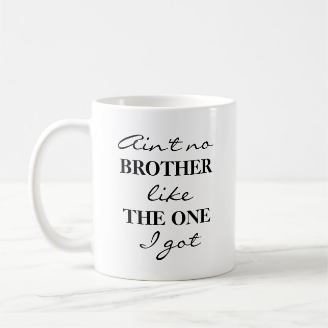 Funny Brother Coffee Tea Mugg (Vänster)