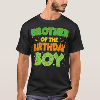 Funny Brother Of The Birthday Boy Cool Birthday Fa T Shirt