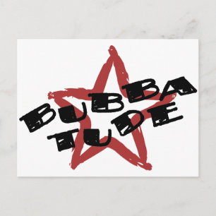 Funny Bubba Attitude Vykort
