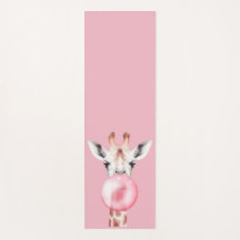 Funny Bubblegum Giraffe