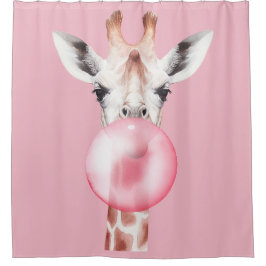 Funny Bubblegum Giraffe