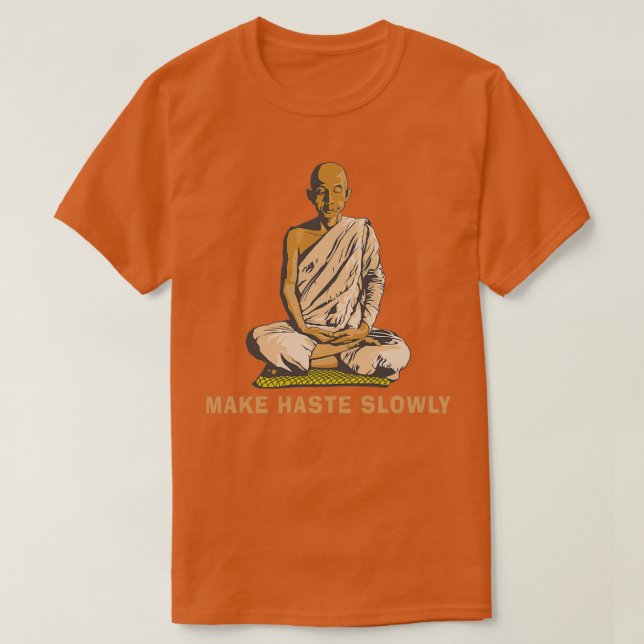 Funny Buddha Quote T Shirt (Design framsida)