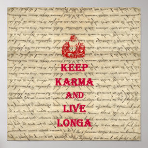 Funny Buddha säger Poster