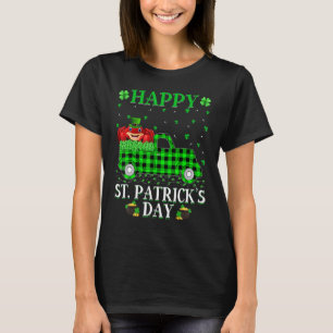 Funny Buffalo Play Grönt Lastbil Crab St Patrick's T Shirt
