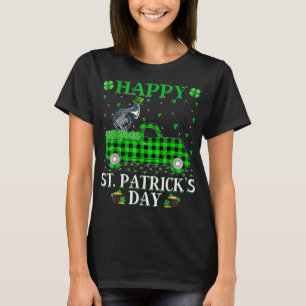 Funny Buffalo Play Grönt Lastbil Fransk Horn St Pa T Shirt