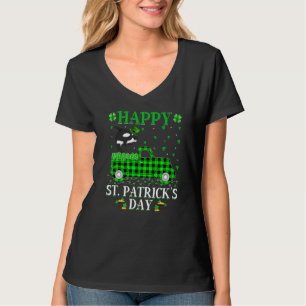 Funny Buffalo Play Grönt Lastbil Orca Fish St Patr T Shirt