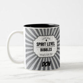 Funny Builder Construction Worker Joke Två-Tonad Mugg