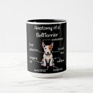 Funny Bull Terrier Hund Mugg