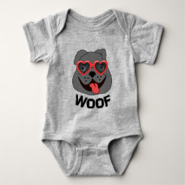 Funny Bulldog Baby Clothing T Shirt