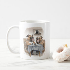 Funny Bulldog Kaffemugg