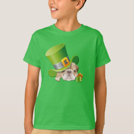 Funny Bulldog Leprechaun St.Patrick's Day T Shirt