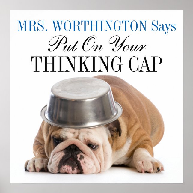 Funny Bulldog - Poster - srf (Framsidan)