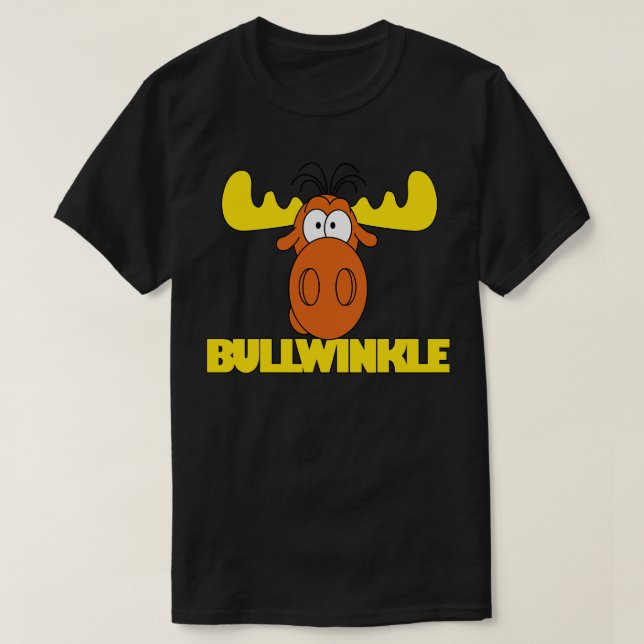 Funny Bullwinkle T Shirt (Design framsida)