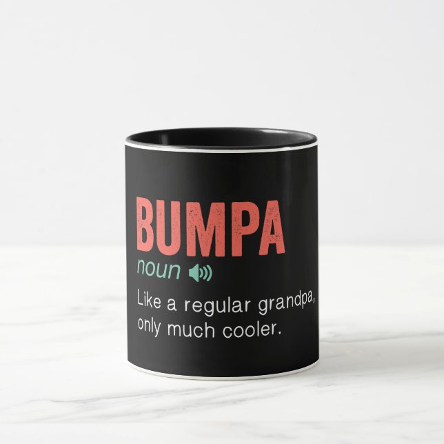 Funny Bumpa-definition Mugg (Center)