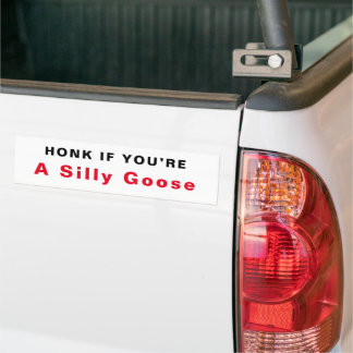 Funny Bumper Sticker Bildekal