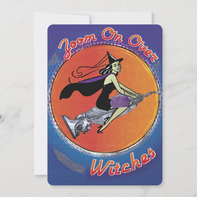 Funny Bunco Halloween Inbjudningar (Framsida)