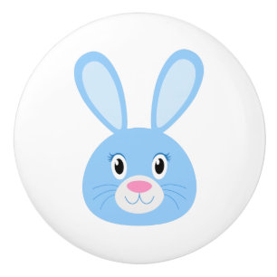 Funny Bunny Blue Knopp