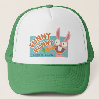 Funny Bunny Farmers Hat Keps