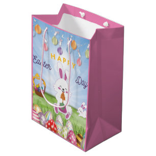 Funny Bunny Glad påsk Day