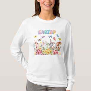 Funny Bunny Glad påsk Day T Shirt