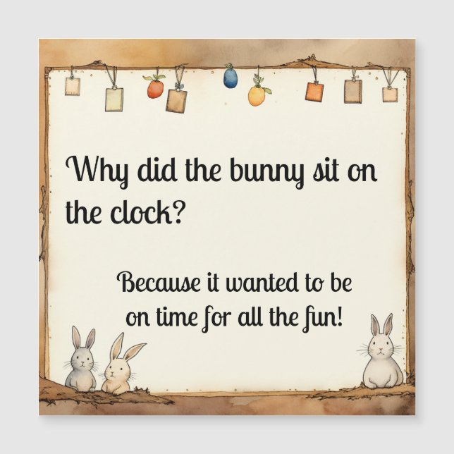 Funny Bunny Joke (Framsida)