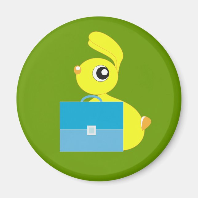 Funny Bunny Magnet (Framsidan)