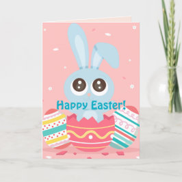 FUNNY BUNNY PÅSK CARD TACK KORT