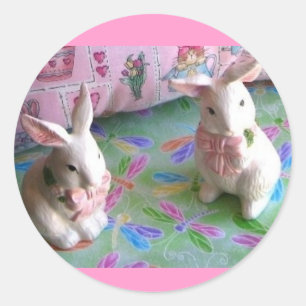 Funny Bunny Stickers Runt Klistermärke