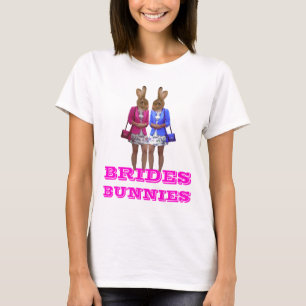 Funny bunny tjej Bachelorette Party T Shirt
