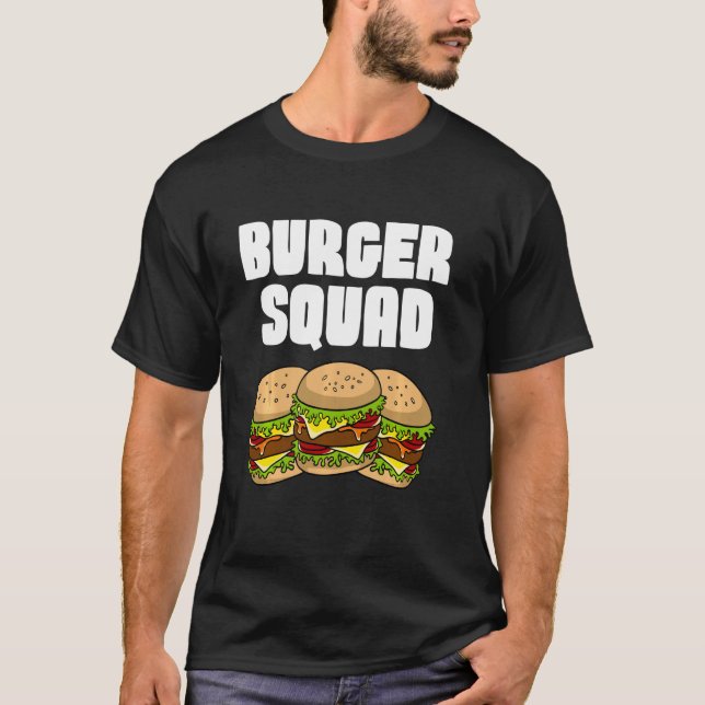 Funny Burger För manar Women Hamburger Cheeseburge T Shirt (Framsida)